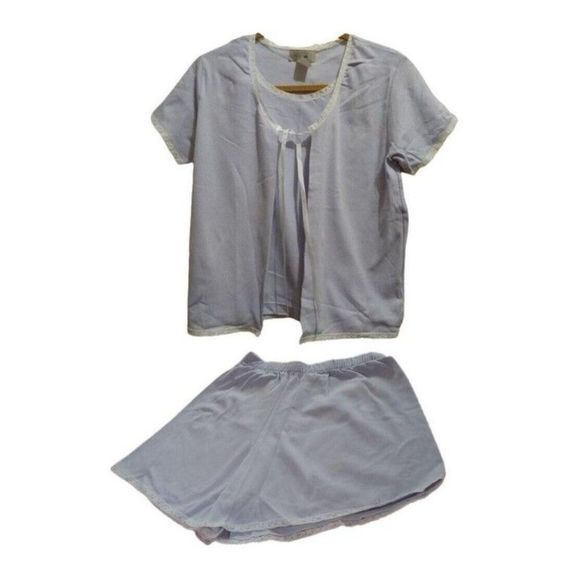 Other - Mums & Blossums Maternity Nursing Short Pajamas Set - Short Sleeve - Size Small